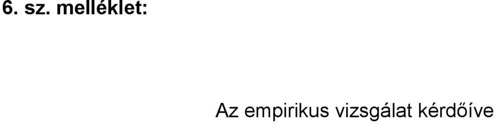 Az empirikus