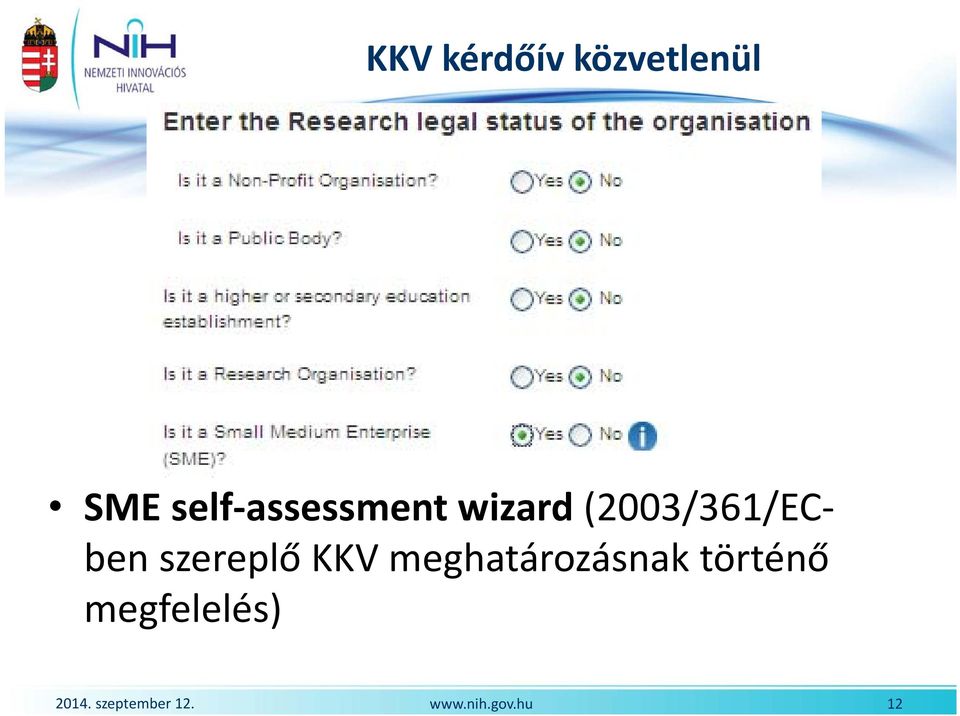 (2003/361/ECben szereplő KKV