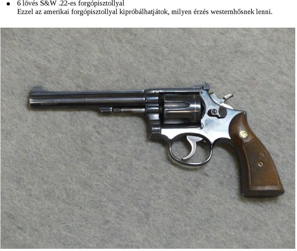 az amerikai forgópisztollyal