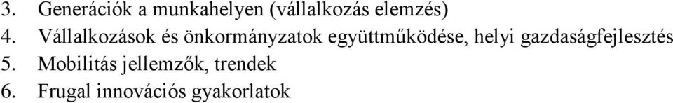Vállalkozások és önkormányzatok együttműködése,