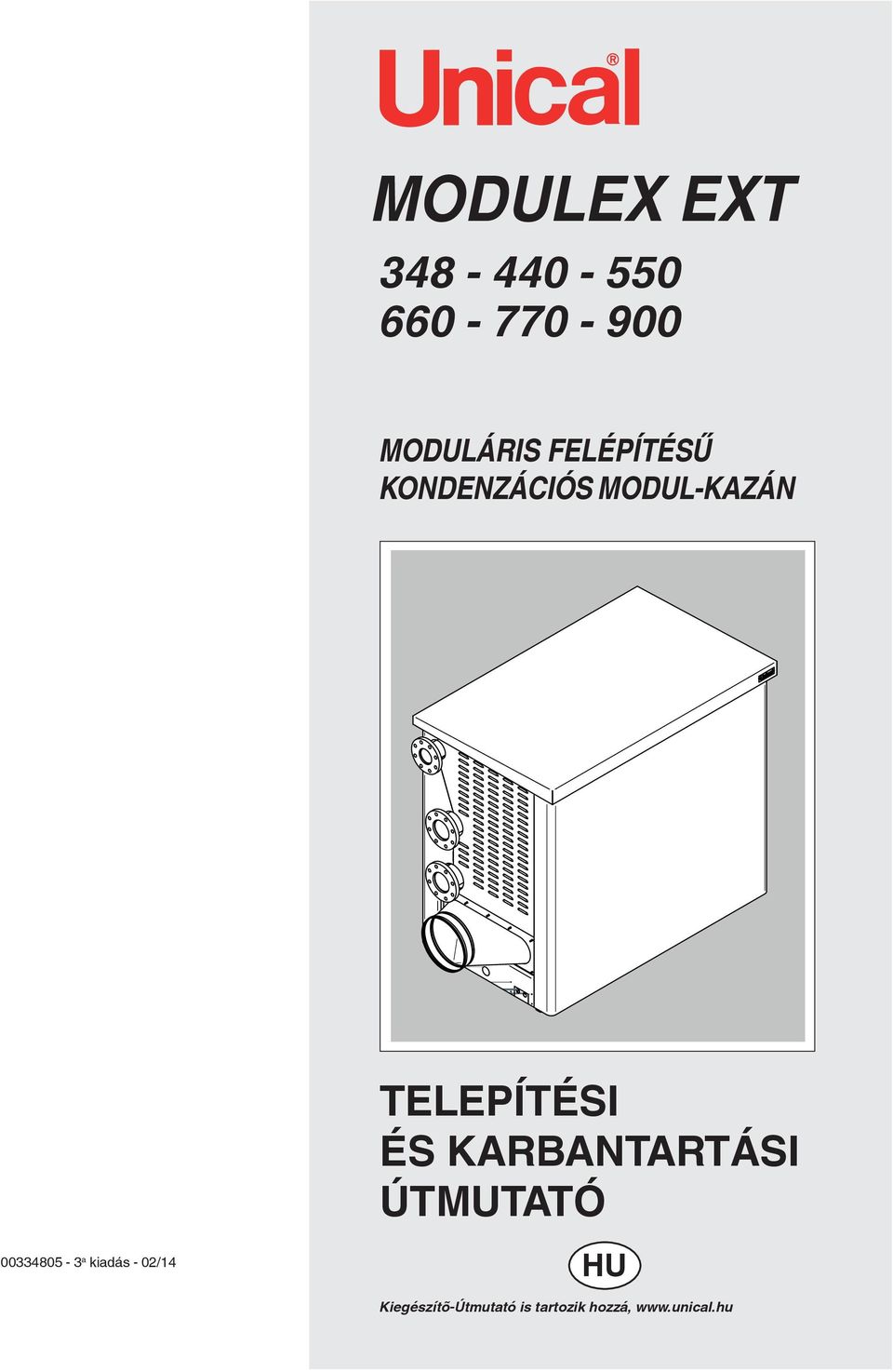 KARBANTARTÁSI ÚTMUTATÓ 00334805-3 a kiadás - 02/14