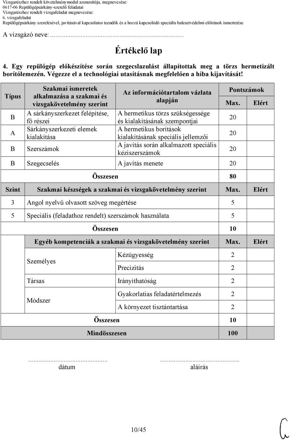 Elért A sárkányszerkezet felépítése, A hermetikus törzs szükségessége fő részei és kialakításának szempontjai A Sárkányszerkezeti elemek A hermetikus borítások kialakítása kialakításának speciális