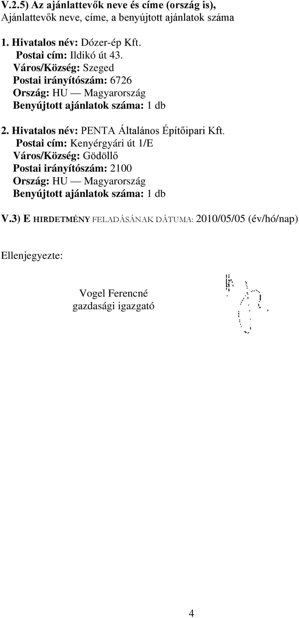 Postai cím: Kenyérgyári út 1/E Város/Község: Gödöllő Postai irányítószám: 2100 Ország: HU Magyarország V.