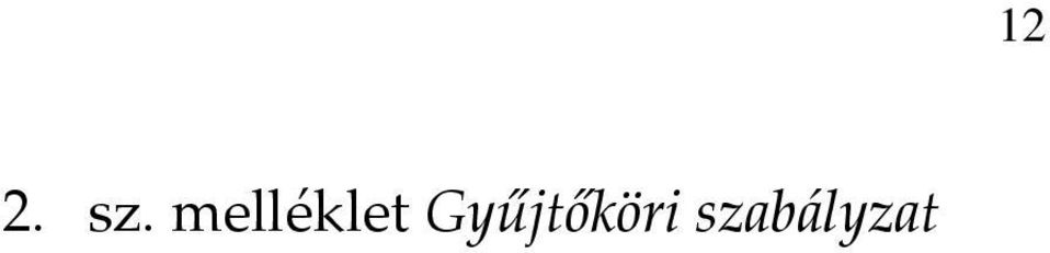 Gyűjtőköri