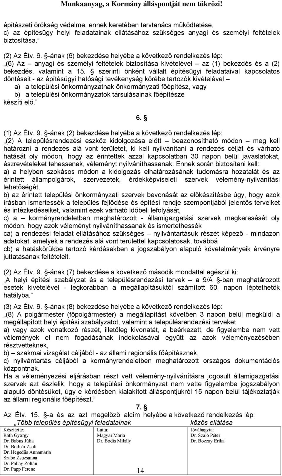 szerinti önként vállalt építésügyi feladataival kapcsolatos döntéseit - az építésügyi hatósági tevékenység körébe tartozók kivételével a) a települési önkormányzatnak önkormányzati főépítész, vagy b)