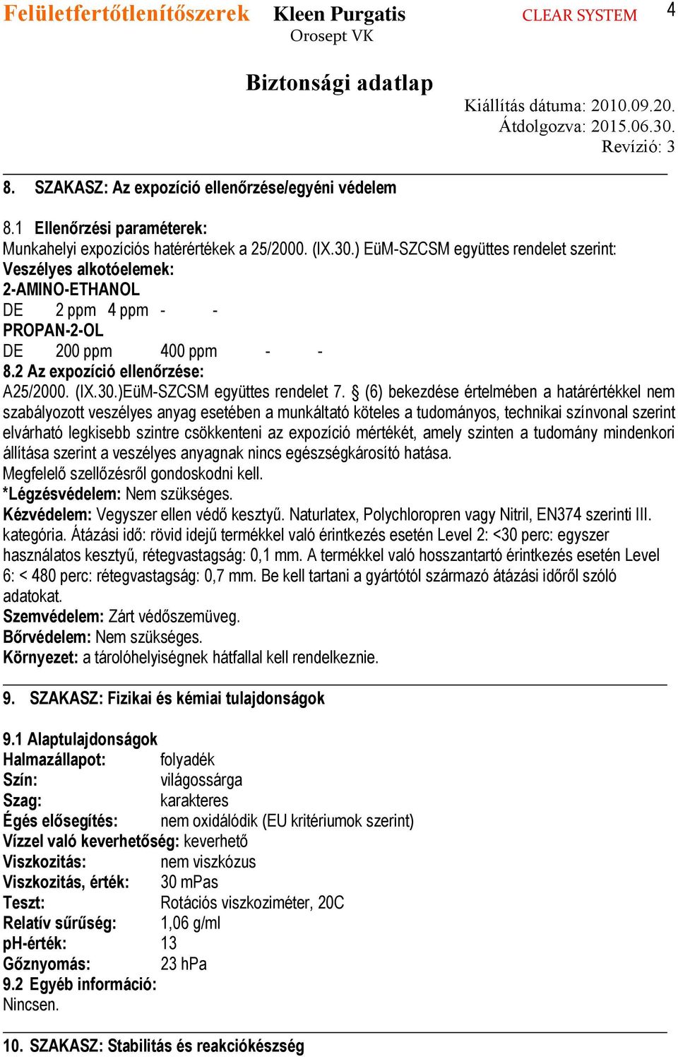 )EüM-SZCSM együttes rendelet 7.