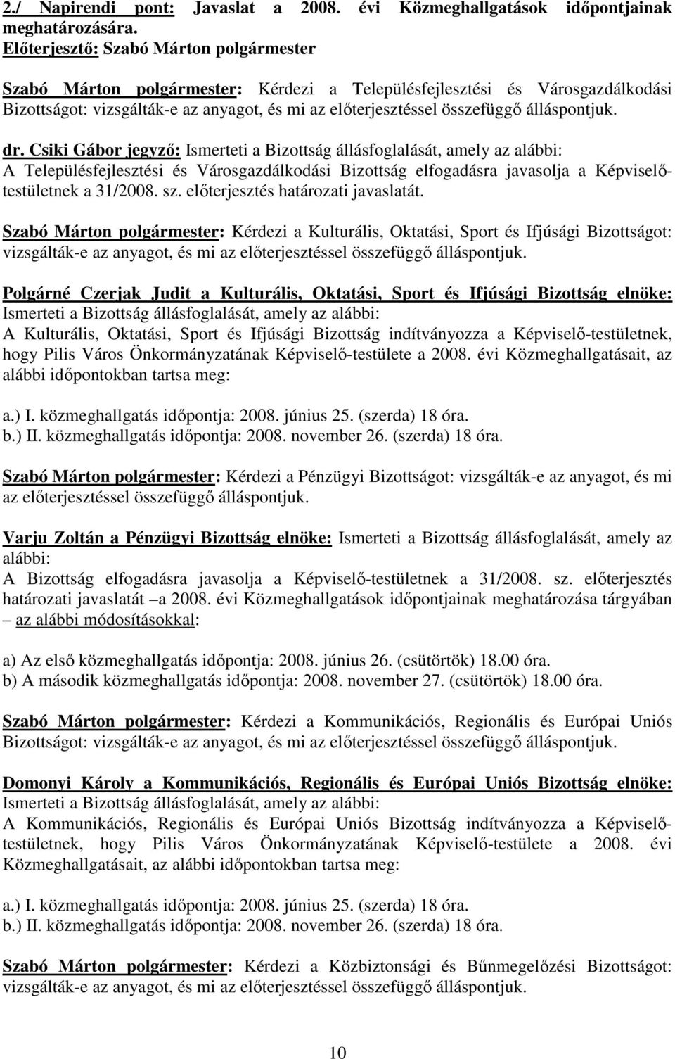 álláspontjuk. dr.