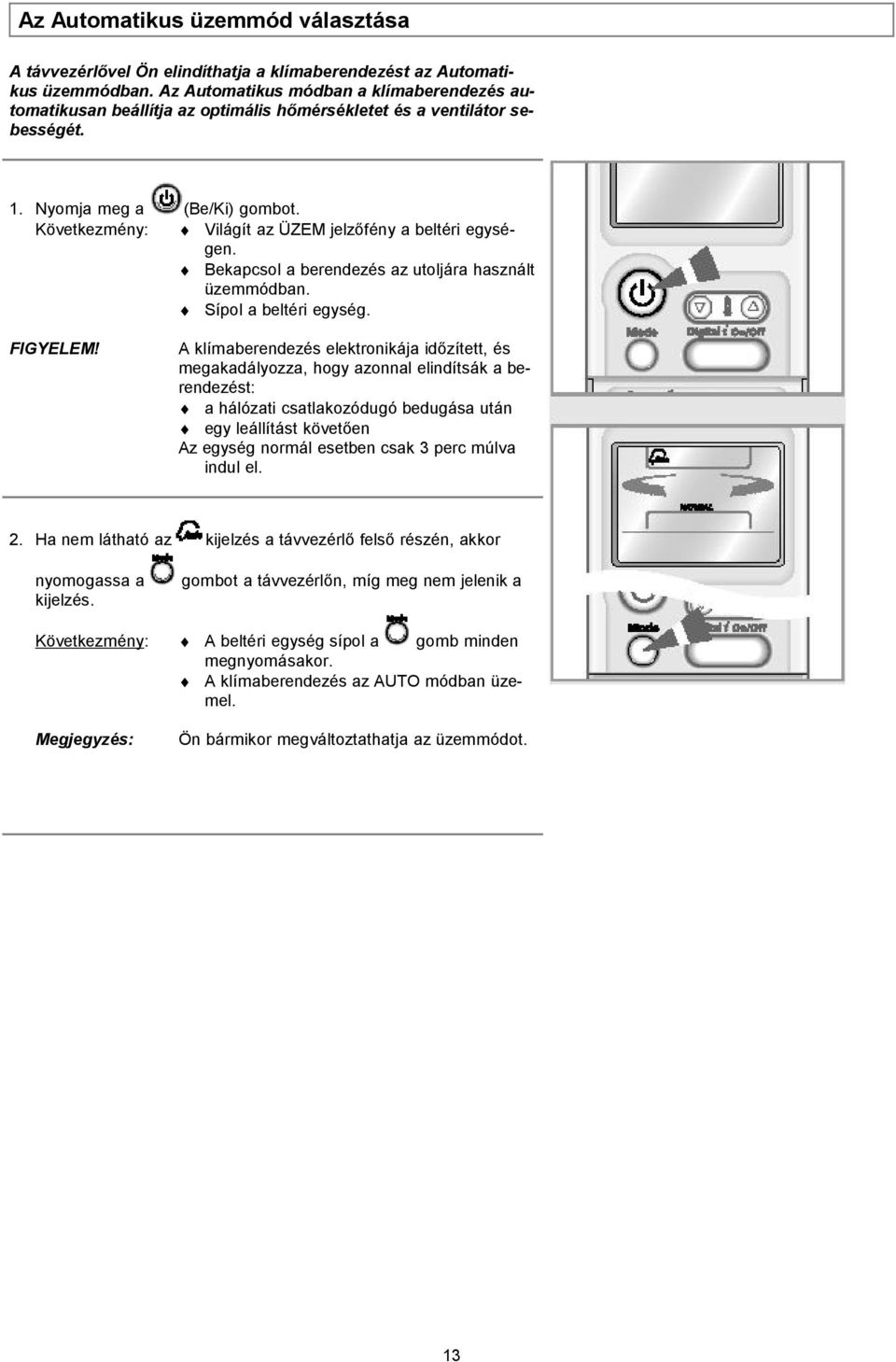 HASZNÁLATI ÚTMUTATÓ. FREE JOINT TÍPUSÚ SZOBAKLÍMA (Hűtés és fűtés) - PDF  Ingyenes letöltés