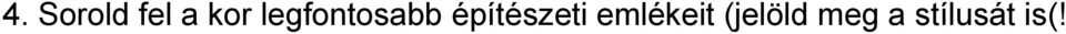 építészeti emlékeit