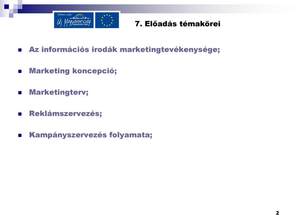 Marketing koncepció; Marketingterv;