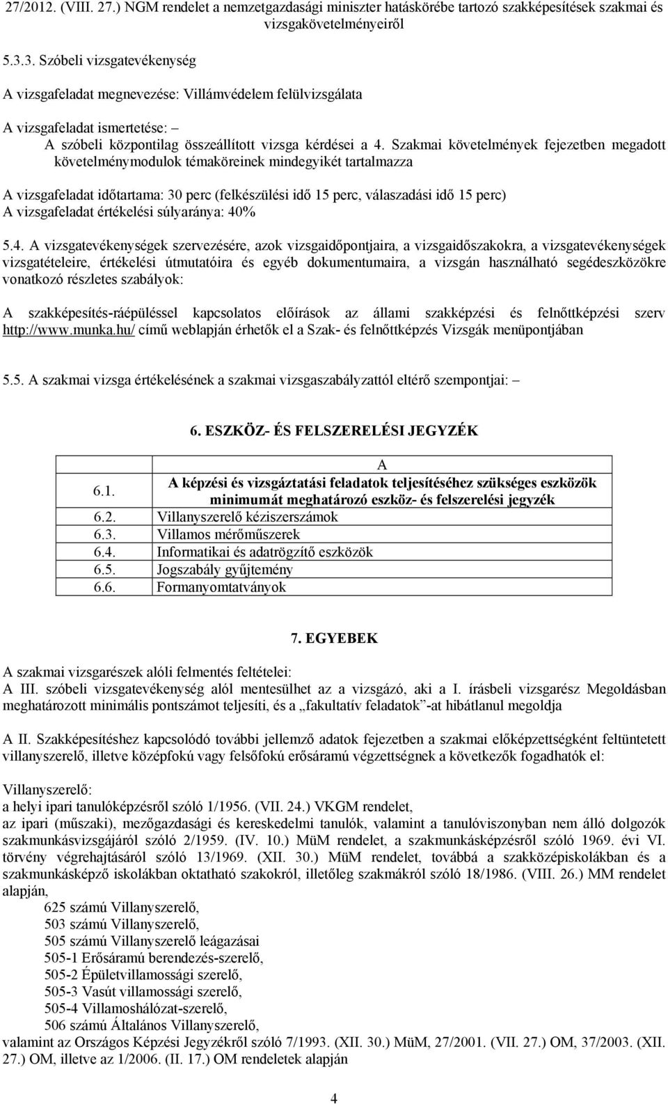 vizsgafeladat értékelési súlyaránya: 40