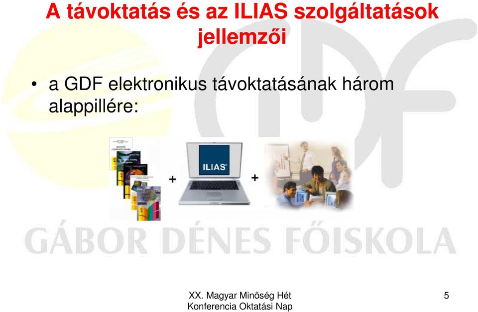 a GDF elektronikus