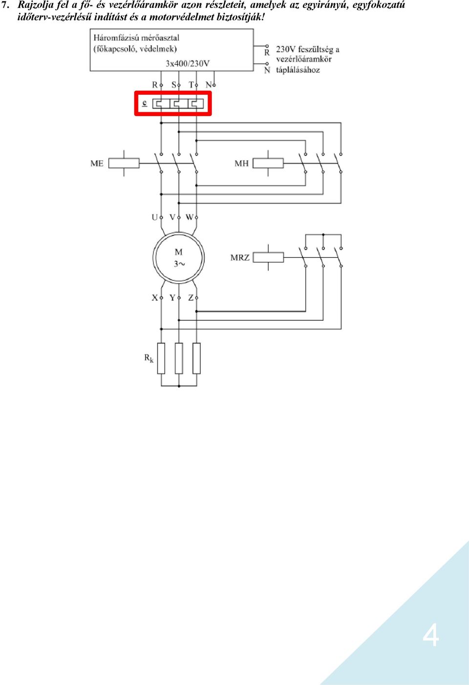 Elektromechanika. 2. mérés. Időterv-vezérlés, PLC-k alkalmazása - PDF  Ingyenes letöltés