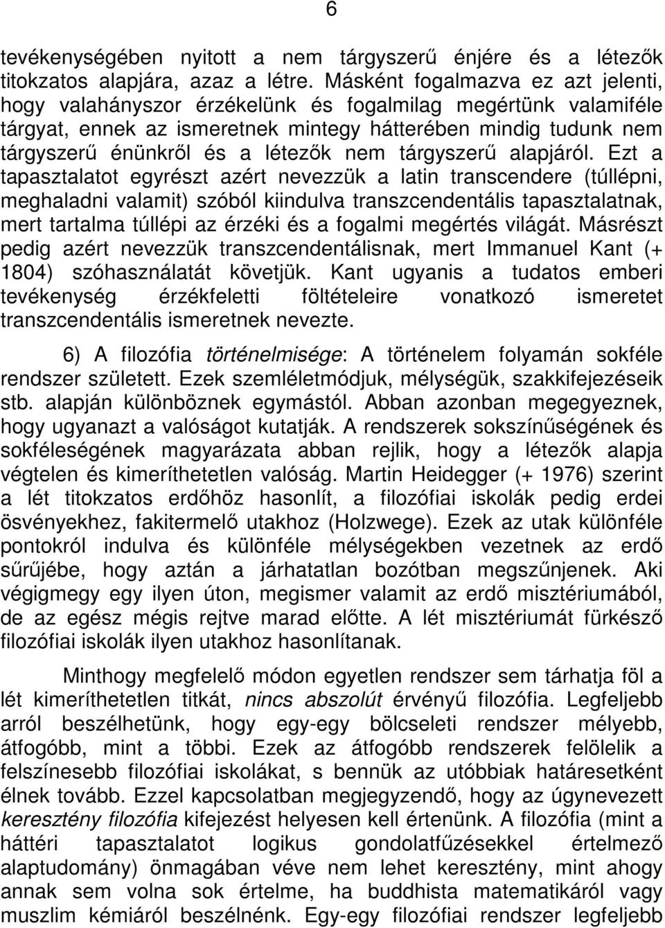 nem tárgyszerű alapjáról.