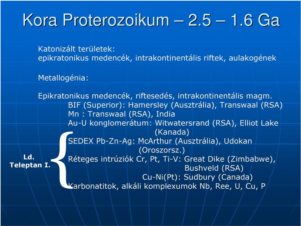 intrakontinentális magm.