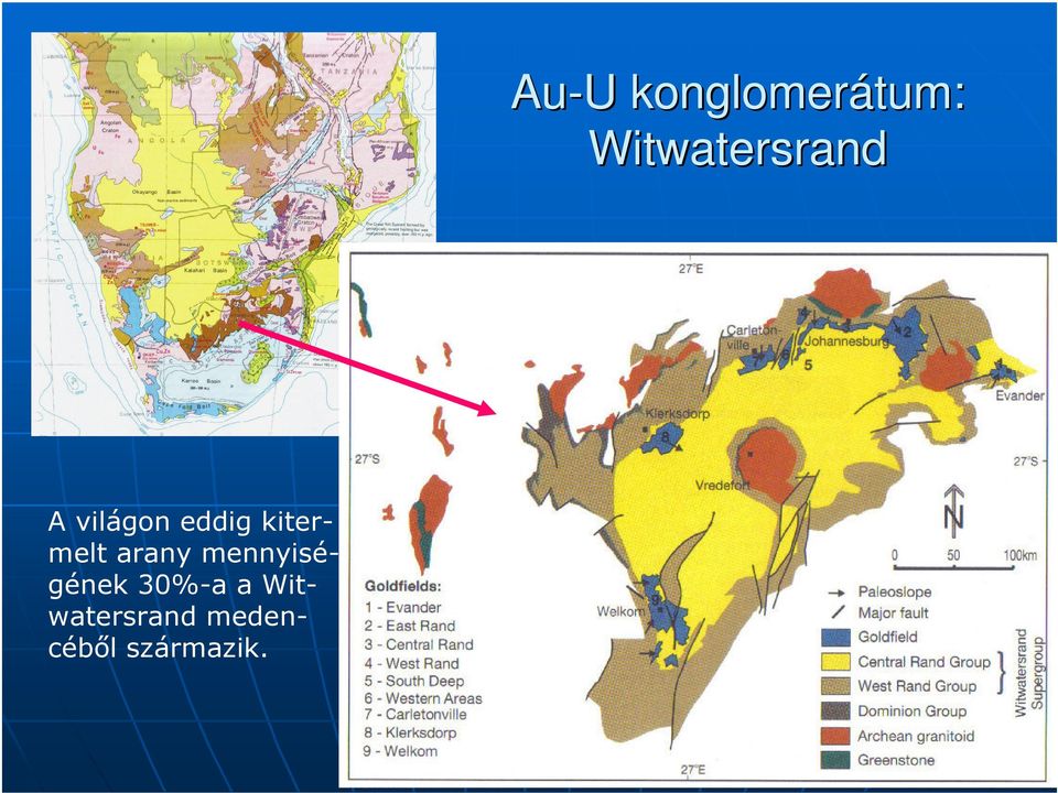 kitermelt arany mennyiségének