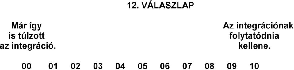 Az integrációnak folytatódnia