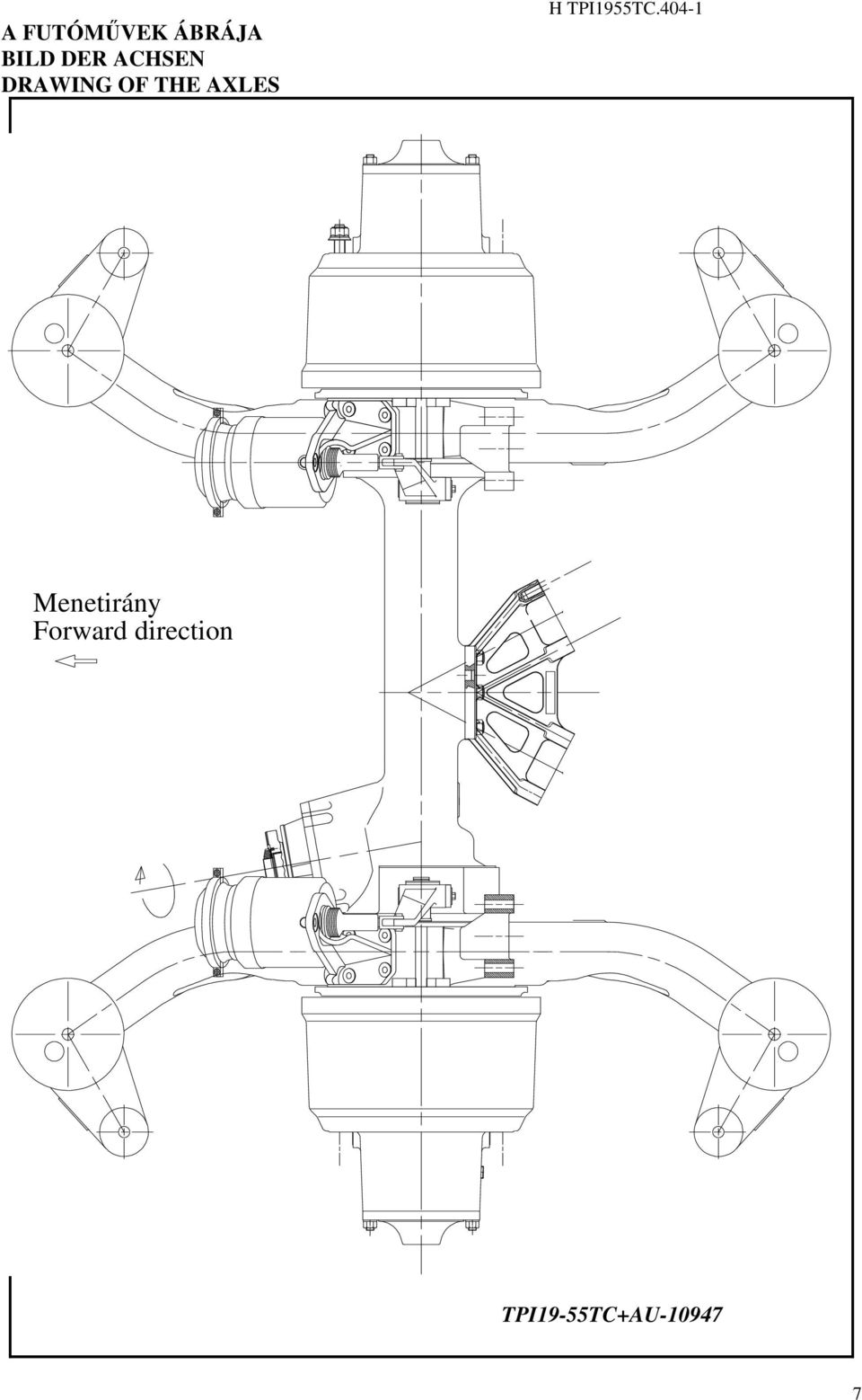 H TPI9TC0- Menetirány