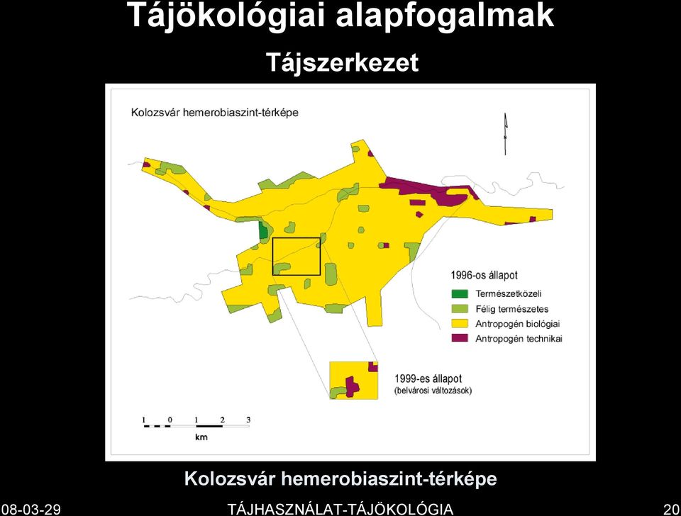 hemerobiaszint-térképe