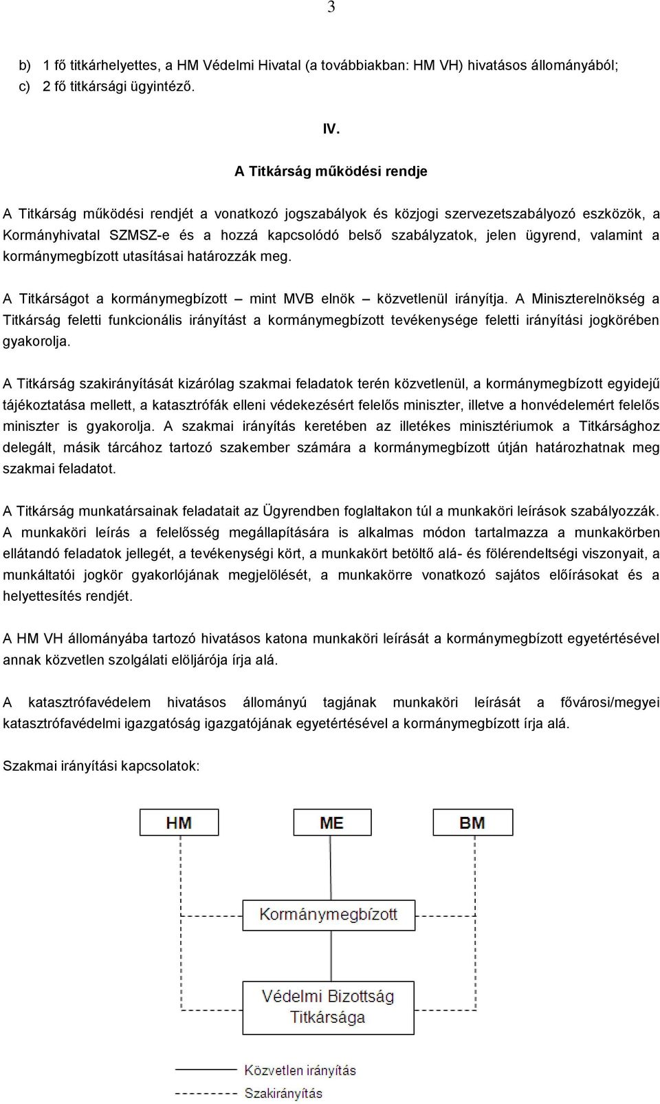 ügyrend, valamint a kormánymegbízott utasításai határozzák meg. A Titkárságot a kormánymegbízott mint MVB elnök közvetlenül irányítja.