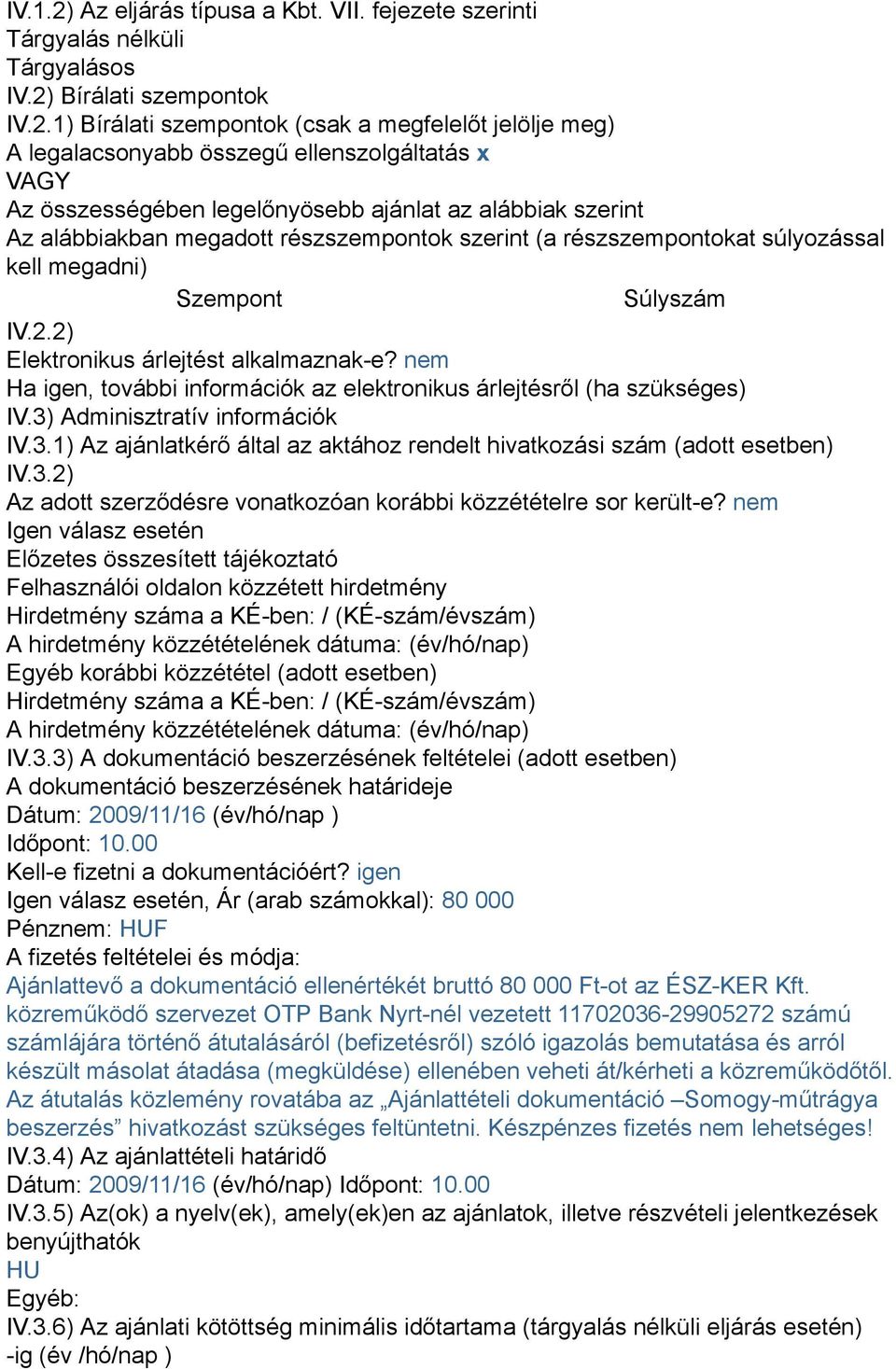 Bírálati szempontok IV.2.
