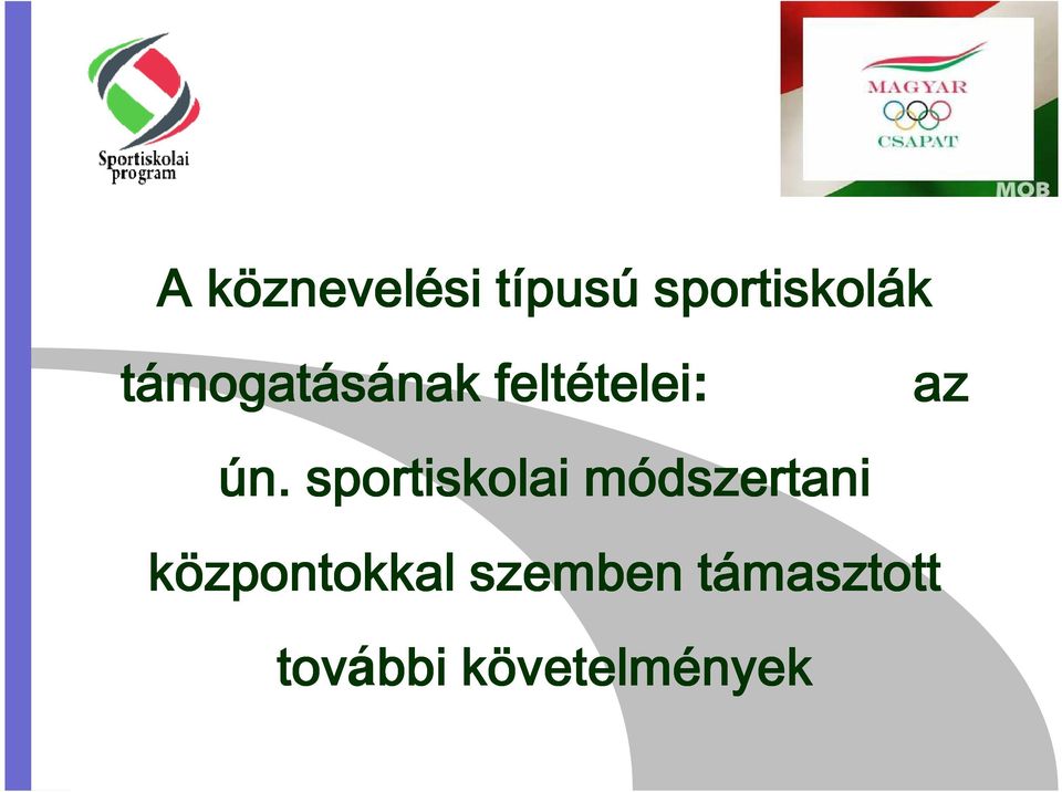 sportiskolai módszertani