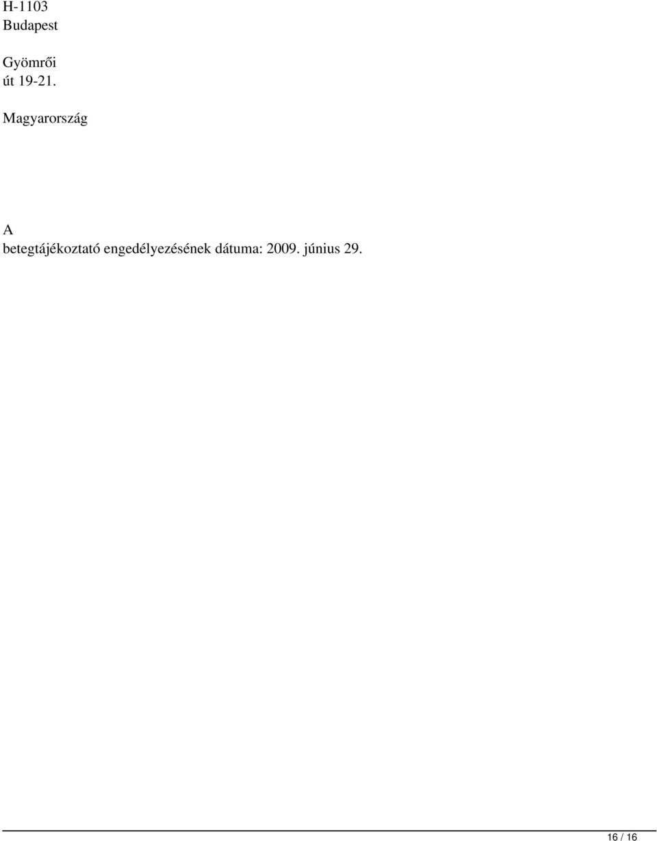 Magyarország A