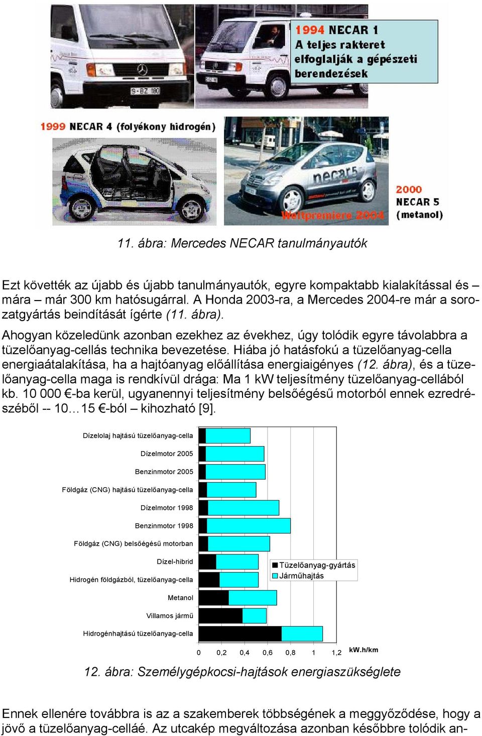 Ahogyan közeledünk azonban ezekhez az évekhez, úgy tolódik egyre távolabbra a tüzelőanyag-cellás technika bevezetése.