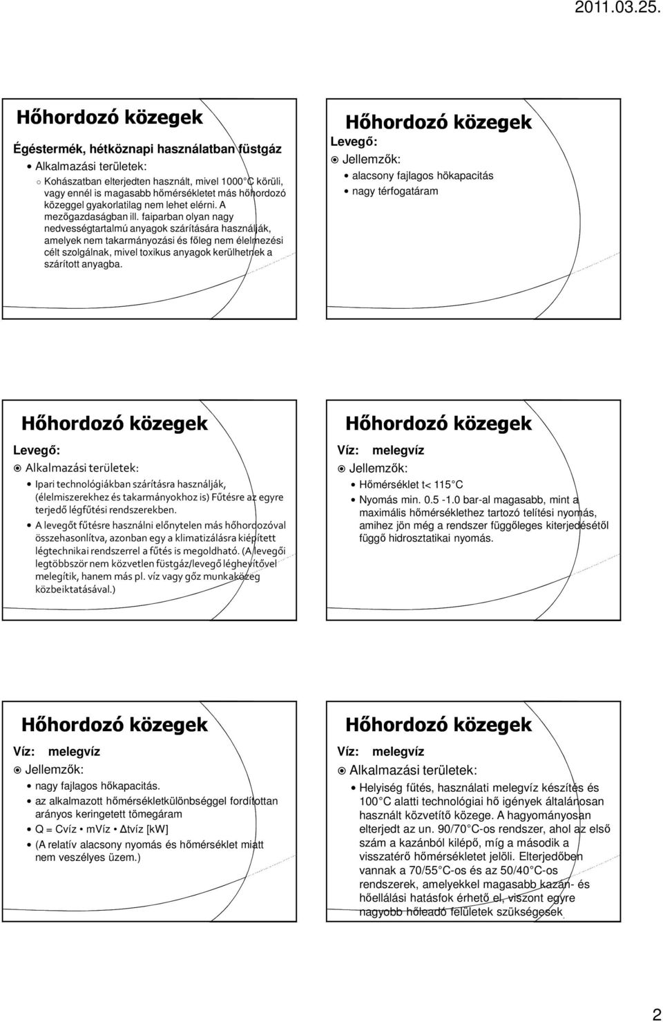 faiparban olyan nagy nedvességtartalmú anyagok szárítására használják, amelyek nem takarmányozási és főleg nem élelmezési célt szolgálnak, mivel toxikus anyagok kerülhetnek a szárított anyagba.