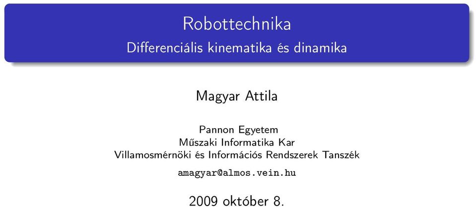 Informatika Kar Villamosmérnöki és Információs