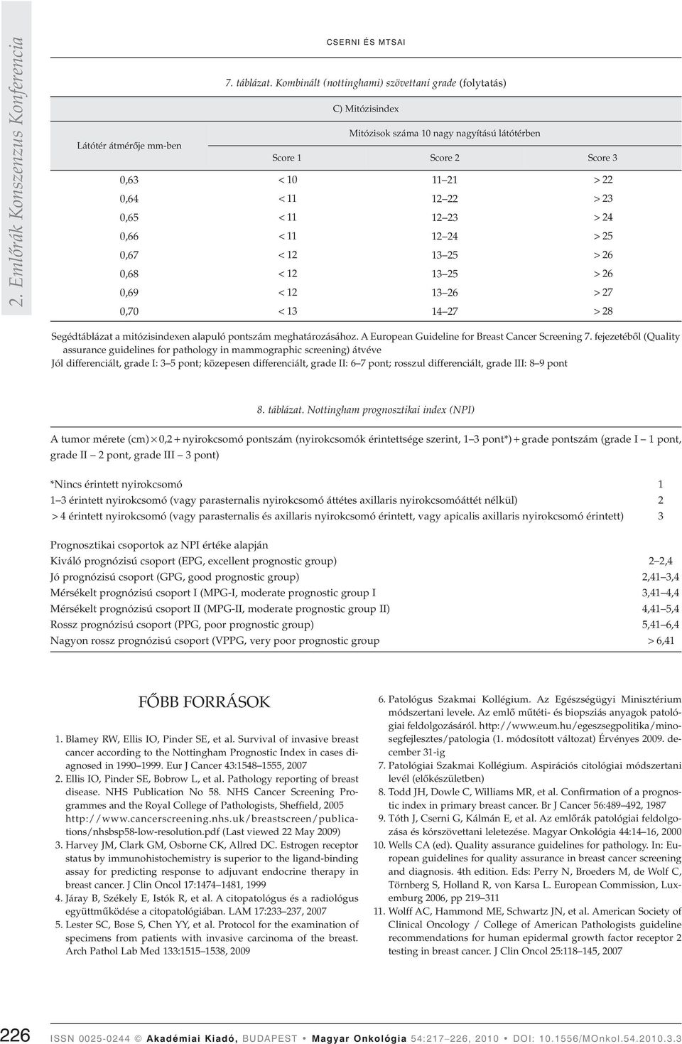 szövettani eredmény c2)