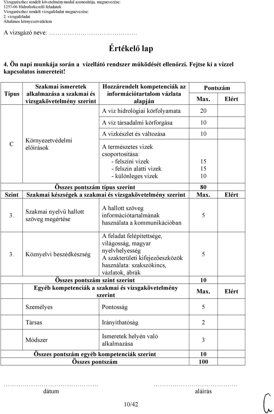 Elért A víz hidrológiai körfolyamata A víz társadalmi körforgása 10 A vízkészlet és változása 10 A természetes vizek csoportosítása: - felszíni vizek - felszín alatti vizek - különleges vizek Összes