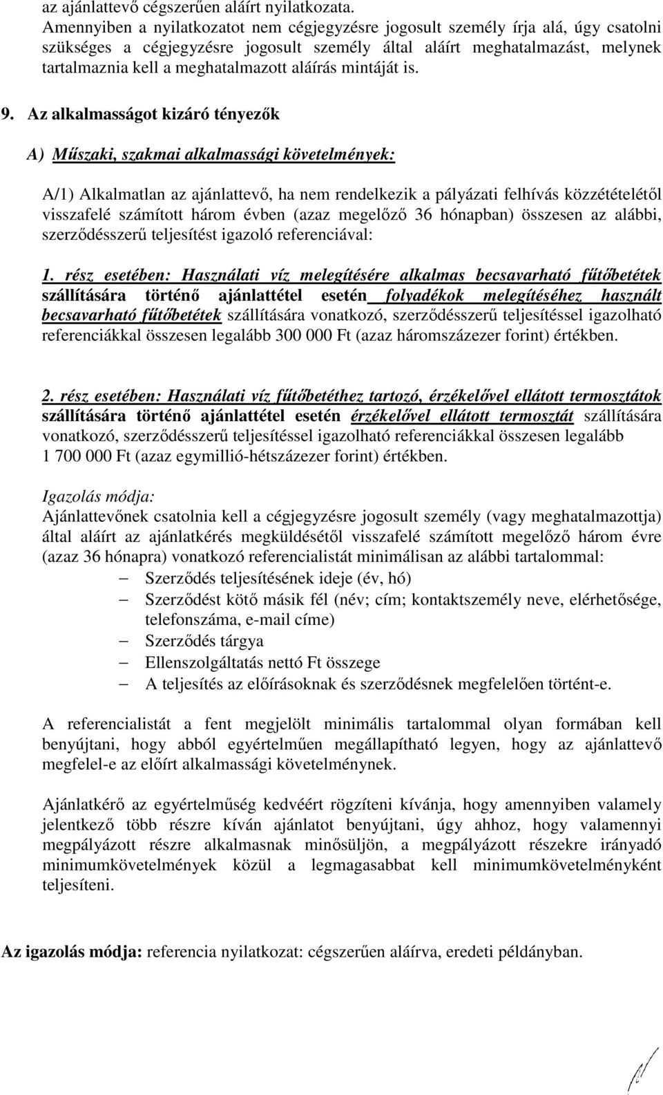 aláírás mintáját is. 9.