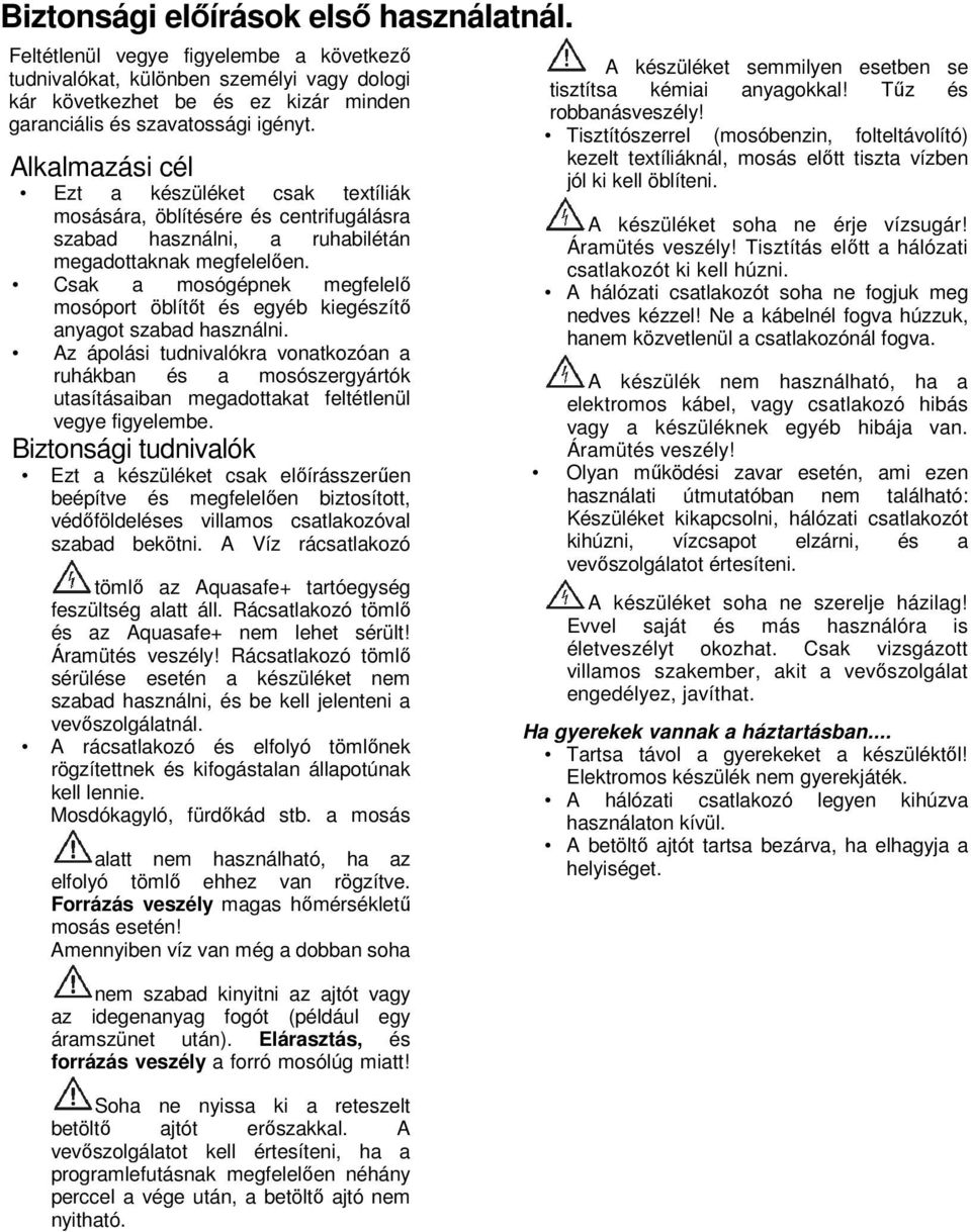 WAFS Használati utasítás - PDF Ingyenes letöltés