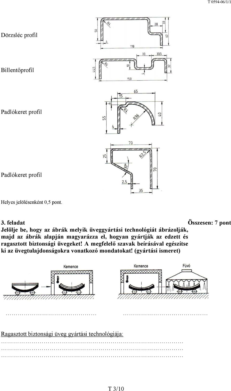 alapján magyarázza el, hogyan gyártják az edzett és ragasztott biztonsági üvegeket!