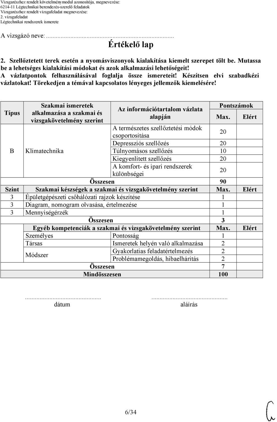 Elért A természetes szellőztetési módok csoportosítása Depressziós szellőzés Klímatechnika Túlnyomásos szellőzés 10 Kiegyenlített szellőzés A komfort- és ipari rendszerek különbségei Összesen 90