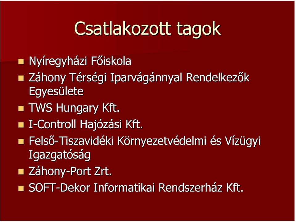 I-Controll Hajózási Kft.