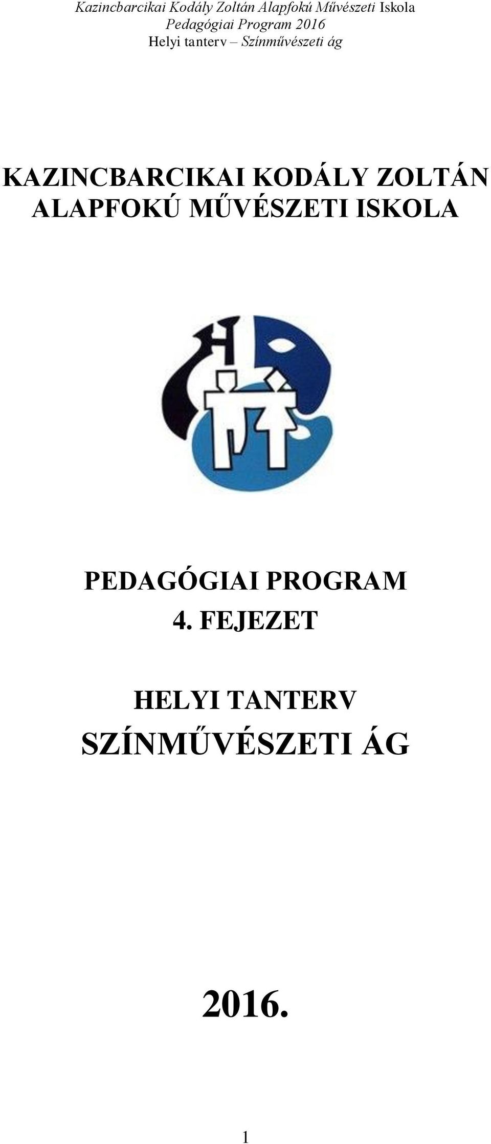 PEDAGÓGIAI PROGRAM 4.