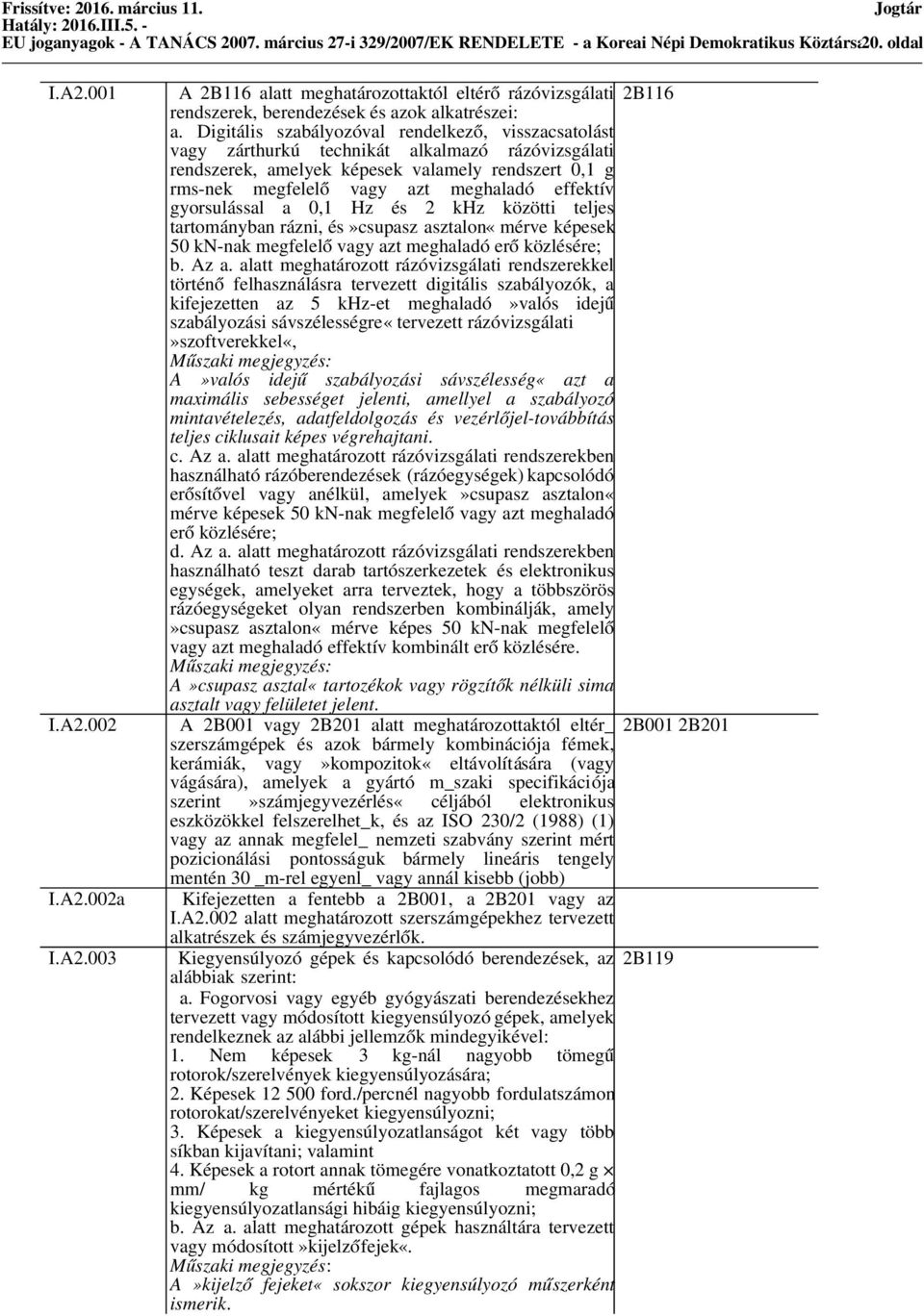 Digitális szabályozóval rendelkező, visszacsatolást vagy zárthurkú technikát alkalmazó rázóvizsgálati rendszerek, amelyek képesek valamely rendszert 0,1 g rms-nek megfelelő vagy azt meghaladó