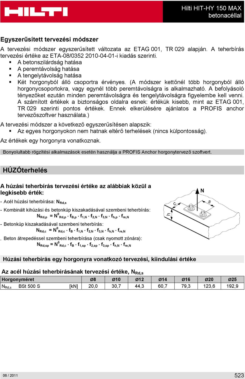 (A módszer kettőnél több horgonyból álló horgonycsoportokra, vagy egynél több peremtávolságra is alkalmazható.