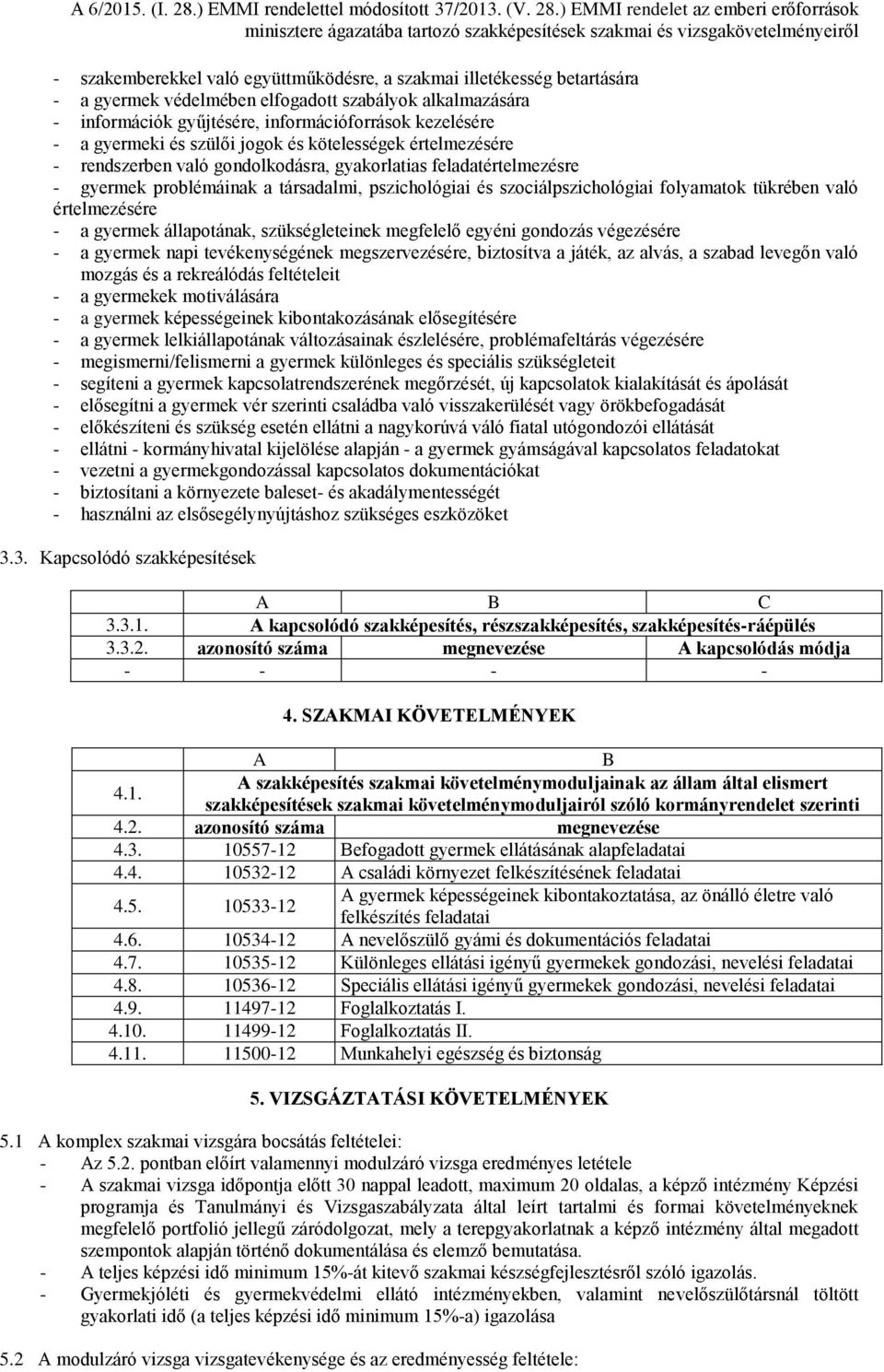 folyamatok tükrében való értelmezésére - a gyermek állapotának, szükségleteinek megfelelő egyéni gondozás végezésére - a gyermek napi tevékenységének megszervezésére, biztosítva a játék, az alvás, a