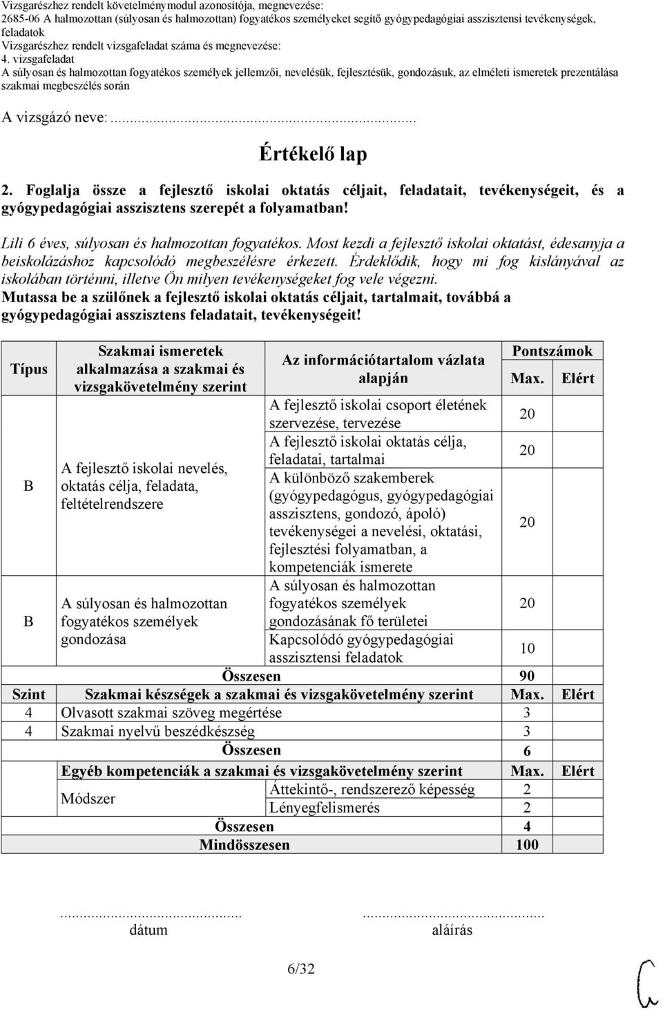 Érdeklődik, hogy mi fog kislányával az iskolában történni, illetve Ön milyen tevékenységeket fog vele végezni.