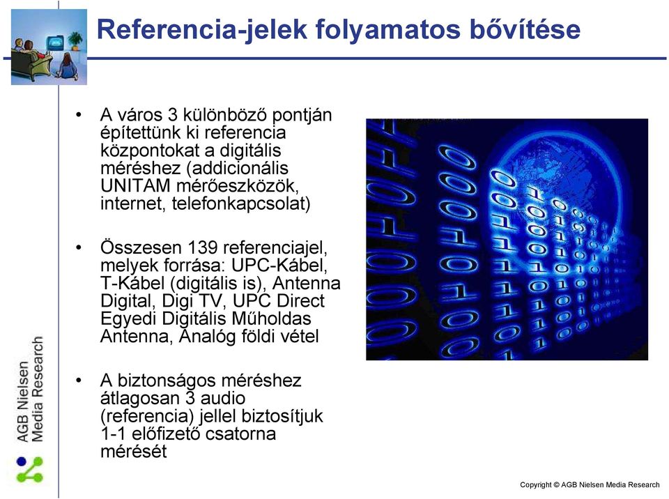 forrása: UPC-Kábel, T-Kábel (digitális is), Antenna Digital, Digi TV, UPC Direct Egyedi Digitális Mőholdas