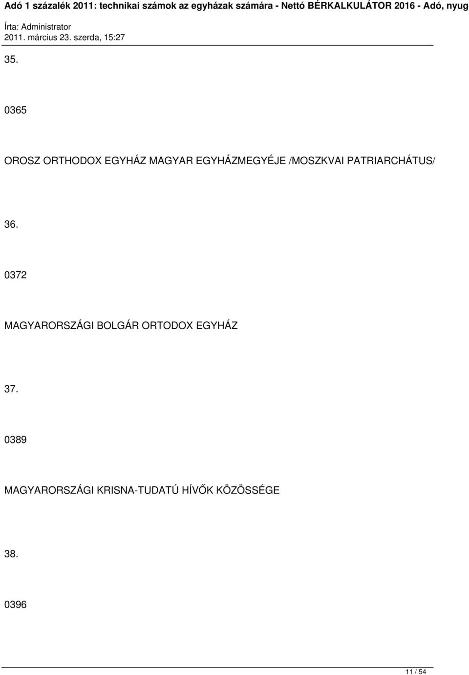 0372 MAGYARORSZÁGI BOLGÁR ORTODOX EGYHÁZ 37.