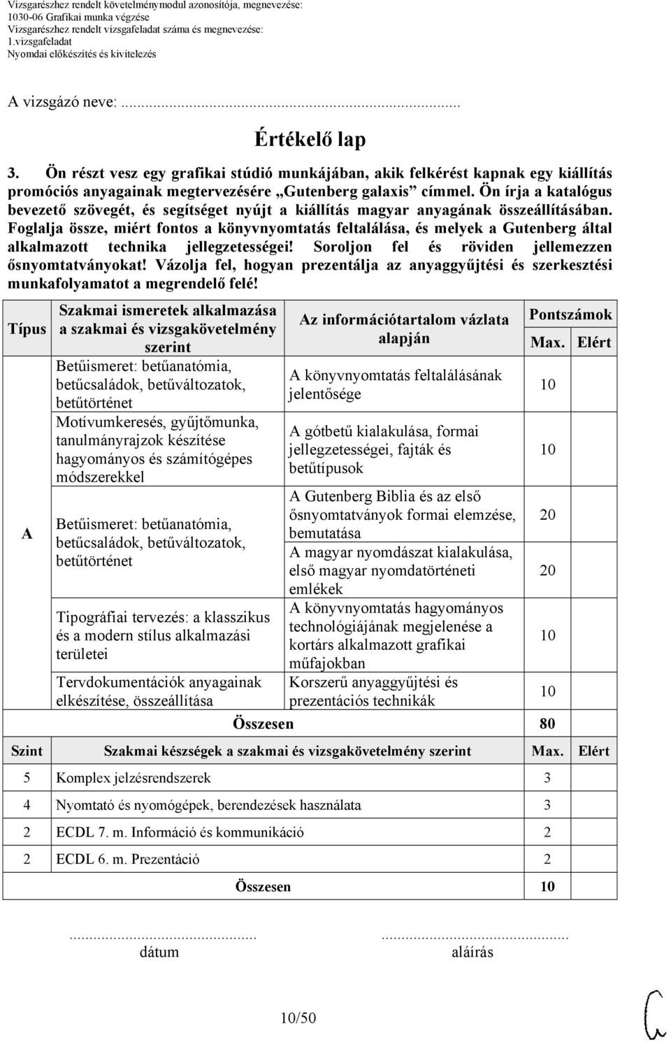 Foglalja össze, miért fontos a könyvnyomtatás feltalálása, és melyek a Gutenberg által alkalmazott technika jellegzetességei! Soroljon fel és röviden jellemezzen ősnyomtatványokat!