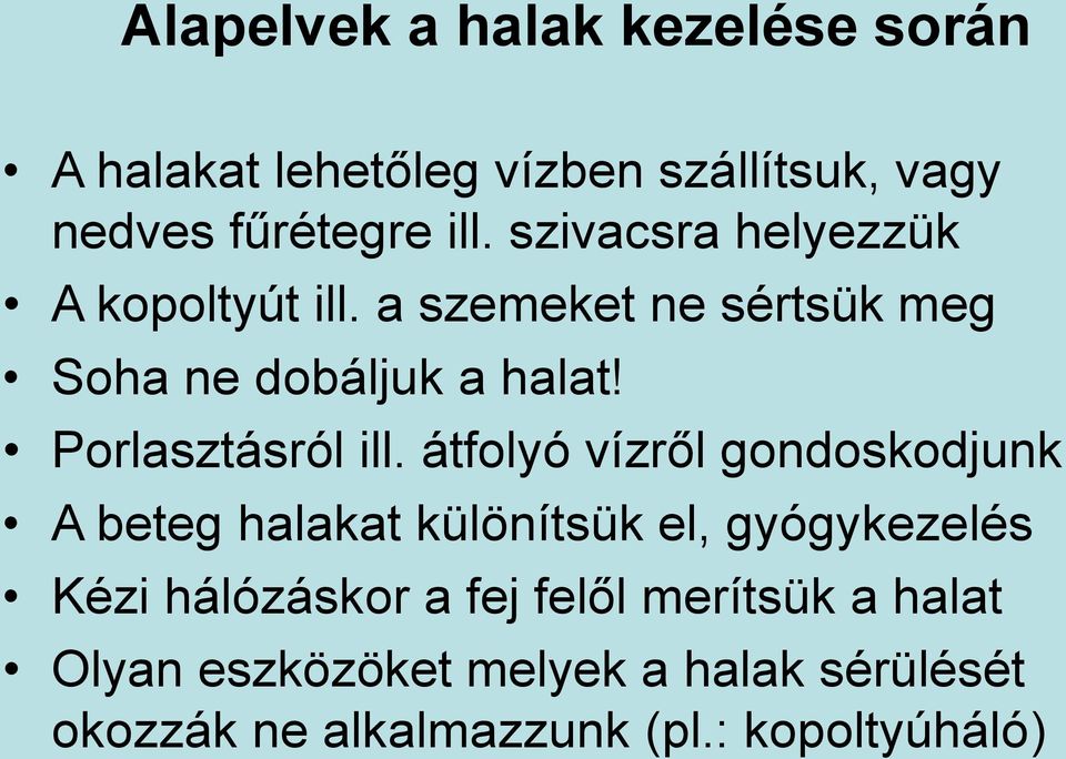 Porlasztásról ill.