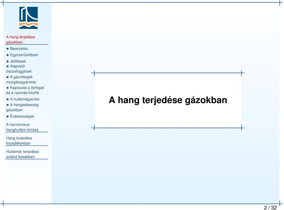 térfogat és a nyomás között A