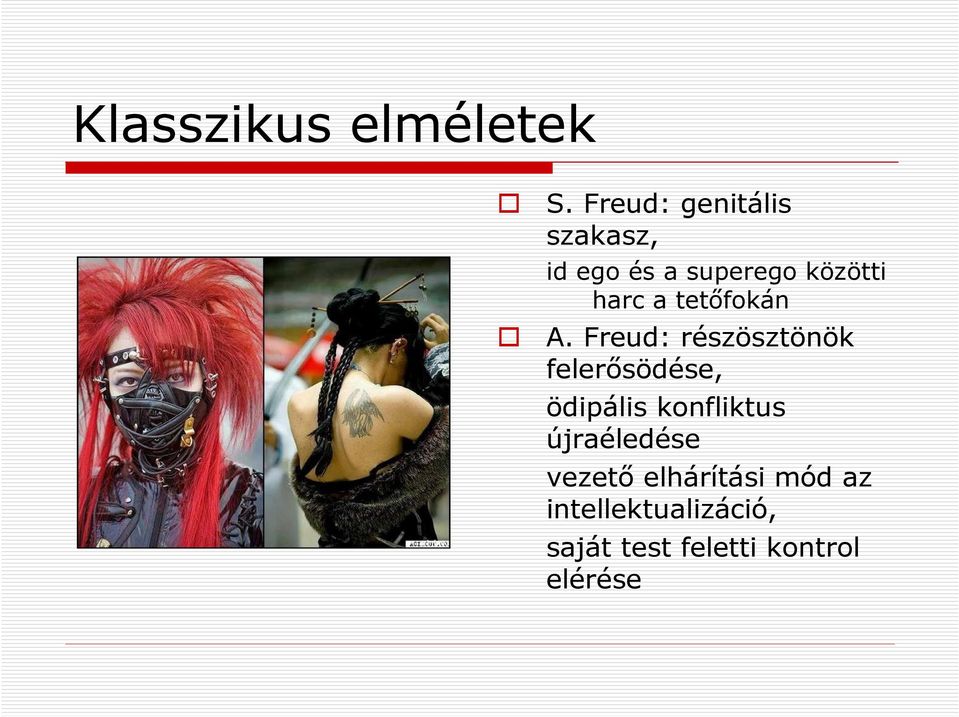a tetőfokán A.