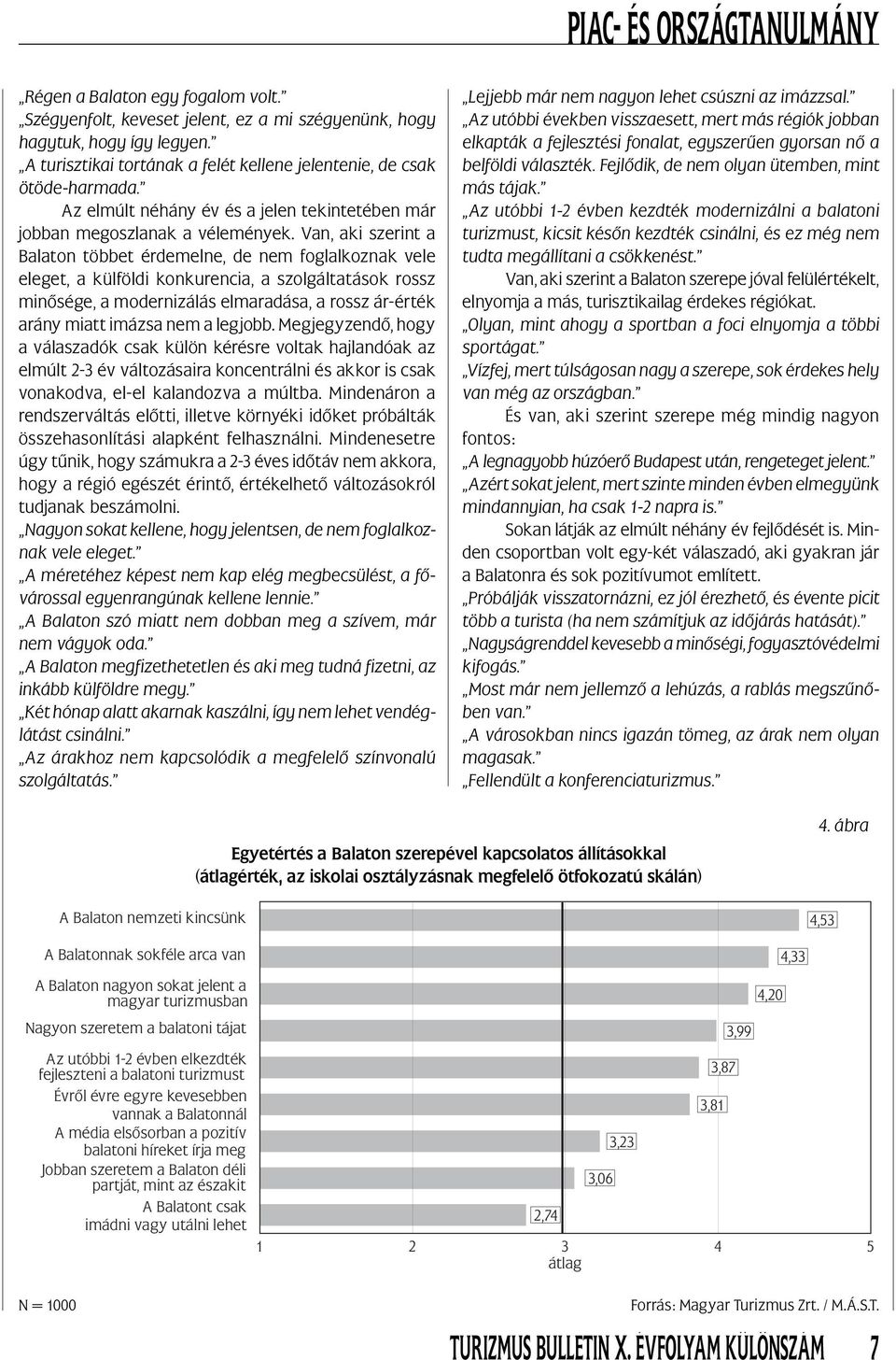 Van, aki szerint a Balaton többet érdemelne, de nem foglalkoznak vele eleget, a külföldi konkurencia, a szolgáltatások rossz minősége, a modernizálás elmaradása, a rossz ár-érték arány miatt imázsa