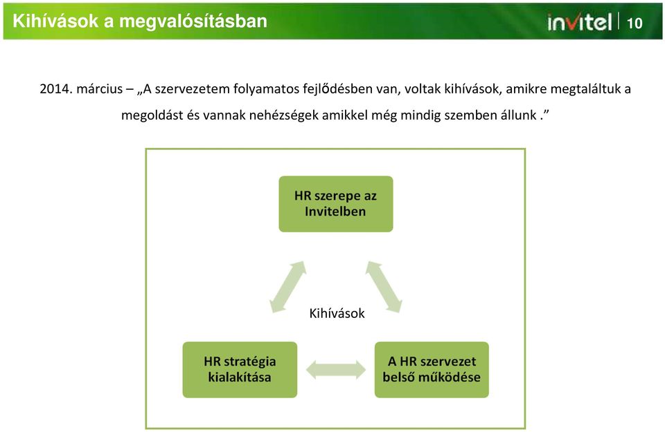 voltak kihívások, amikre megtaláltuk a megoldást